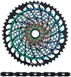 SRAM XX1 Eagle XG-1299 Kassette + PC XX1 Eagle Kette 12-fach Verschleißset -Fahrradzubehör 338305