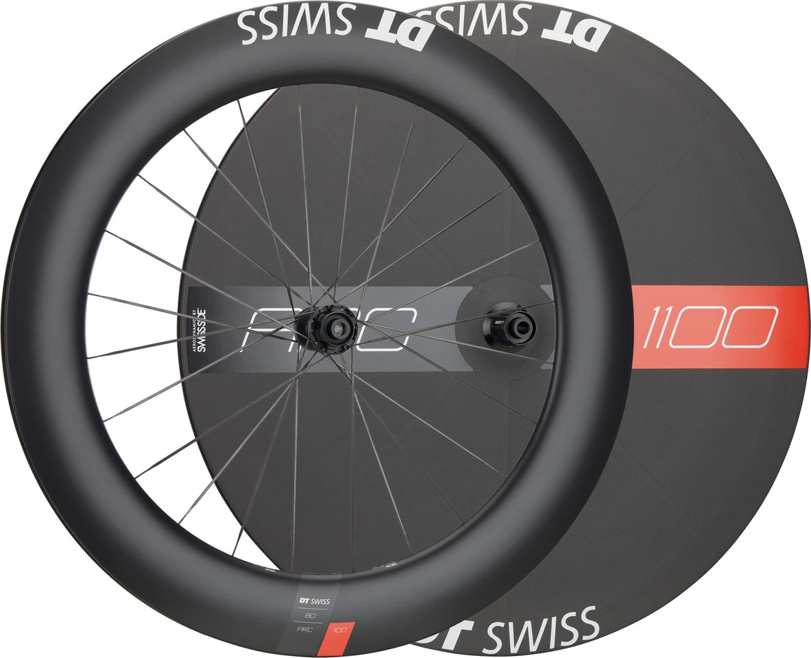Dt-swiss ARC 1100 DICUT 80/Scheibe Carbon Disc Center Lock 28" Laufradsatz 1 Dt-swiss ARC 1100 DICUT 80/Scheibe Carbon Disc Center Lock 28" Laufradsatz