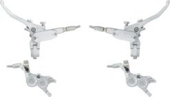 HOPE Tech 4 V4 V+h Set Scheibenbremse Mit Stahlflexleitung -Fahrradzubehör 459498